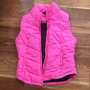 Pink Puffer Vest